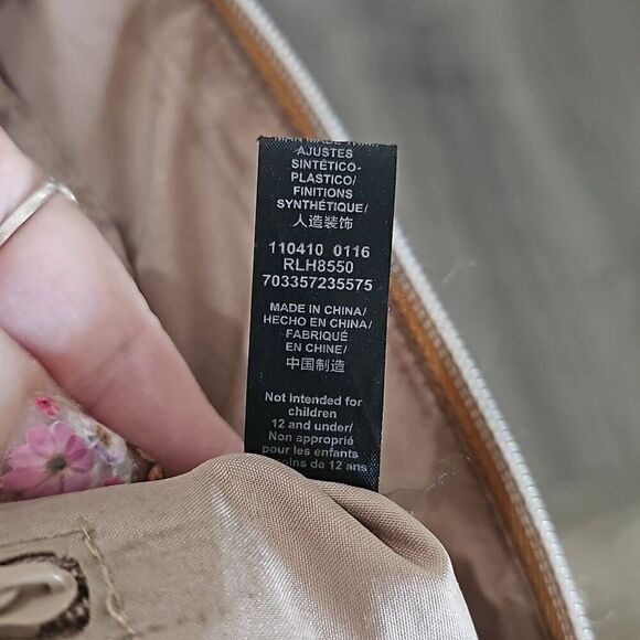 Relic Crossbody Purse. Shoulder Bag. Colorful Striped Design. - Picture 6 of 9